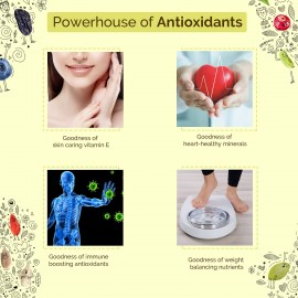 Neuherbs Antioxidant Mix Seeds And Berries | Rich in Protein, Fiber & Vitamin-E, 200 G Neuherbs Antioxidant Mix Seeds And Berries | Rich in Protein, Fiber & Vitamin-E, 200 G