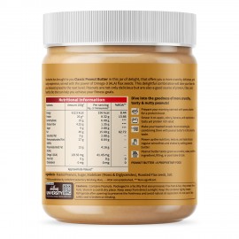 Neuherbs Classic Peanut Butter Crunchy with the Power of Omega-3 - 400G Neuherbs Classic Peanut Butter Crunchy with the Power of Omega-3 - 400G
