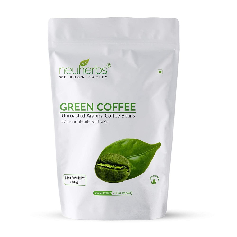 Neuherbs Organic Green Coffee Beans - 200G Neuherbs Organic Green Coffee Beans - 200G
