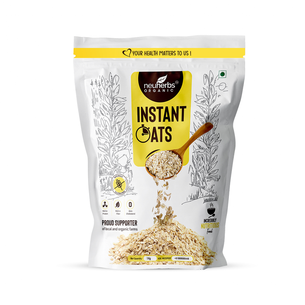 Neuherbs Instant Oats - 1Kg Neuherbs Instant Oats - 1Kg