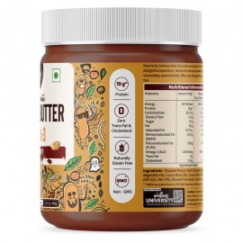 Neuherbs Dark Chocolate Peanut Butter Creamy with the Power of Omega-3 | Chocolate Flavor, 400 g Neuherbs Dark Chocolate Peanut Butter Creamy with the Power of Omega-3 | Chocolate Flavor, 400 g