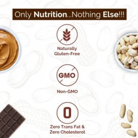 Neuherbs Dark Chocolate Peanut Butter Creamy with the Power of Omega-3 | Chocolate Flavor, 400 g Neuherbs Dark Chocolate Peanut Butter Creamy with the Power of Omega-3 | Chocolate Flavor, 400 g