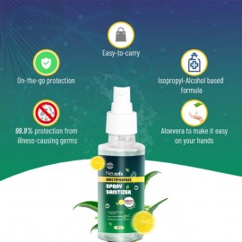 Neusafe Multipurpose Disinfectant Spray Hand Sanitizer - 100ml Neusafe Multipurpose Disinfectant Spray Hand Sanitizer - 100ml