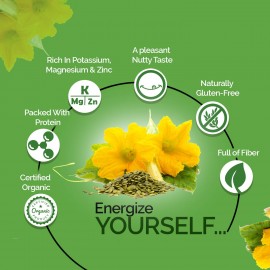 Neuherbs Raw Pumpkin Seeds Protein and Fibre Rich Superfood - 200G Neuherbs Raw Pumpkin Seeds Protein and Fibre Rich Superfood - 200G