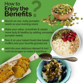 Neuherbs Raw Pumpkin Seeds Protein and Fibre Rich Superfood - 200G Neuherbs Raw Pumpkin Seeds Protein and Fibre Rich Superfood - 200G