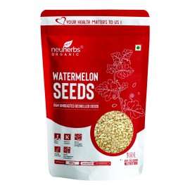 Neuherbs Raw Unroasted Watermelon Seeds 400g | Rich in Protein, Potassium, Magnesium & Iron