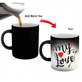 Black Magic Cup | 325ml | Customize Photo and Message Printed Cup Black Magic Cup | 325ml | Customize Photo and Message Printed Cup