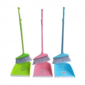 Standing Dustpan & Cleaning Brush Mop/Brooms Set