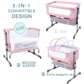 3 in 1 Travel Baby Crib Baby Bed 