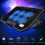 Nuoxi H9 Laptop Cooling Pad Dual USB Port Cooler Adjustable Silent Radiator Nuoxi H9 Laptop Cooling Pad Dual USB Port Cooler Adjustable Silent Radiator