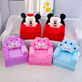 Soft Plush Cushion Baby Sofa Seat or Rocking Chair for Kids - Best birthday Gift for Kids Fabric Sofa (Finish Color - pink, Pre-assembled) Soft Plush Cushion Baby Sofa Seat or Rocking Chair for Kids - Best birthday Gift for Kids Fabric Sofa (Finish Color - pink, Pre-assembled)