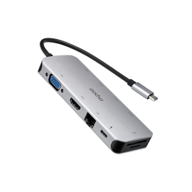Rapoo XD200C USB-C Multi Function Adapter (10 in1)