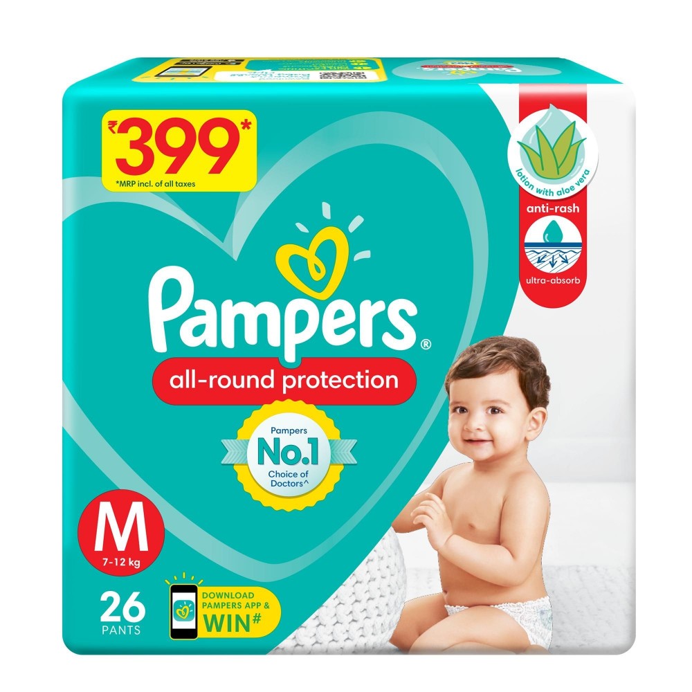 Pampers Pants 26pcs MD (7-12 kg)