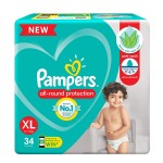 Pampers Pant 34pcs XL ( 12 - 17 Kgs) Pampers Pant 34pcs XL ( 12 - 17 Kgs)
