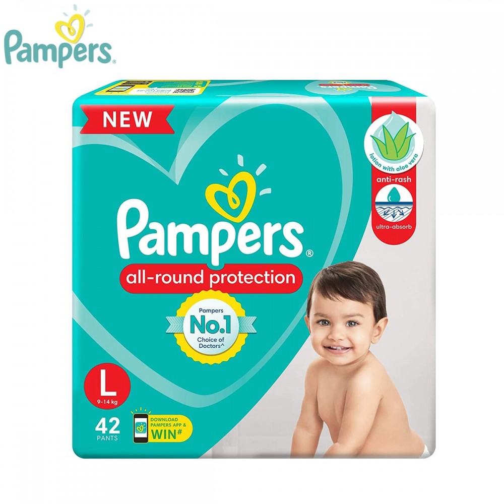 Pampers pant 42pcs LG  (8 -14 kg) Pampers pant 42pcs LG  (8 -14 kg)