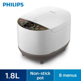 Philips 1.8L Rice cooker-5 layers inner pot-Time Control