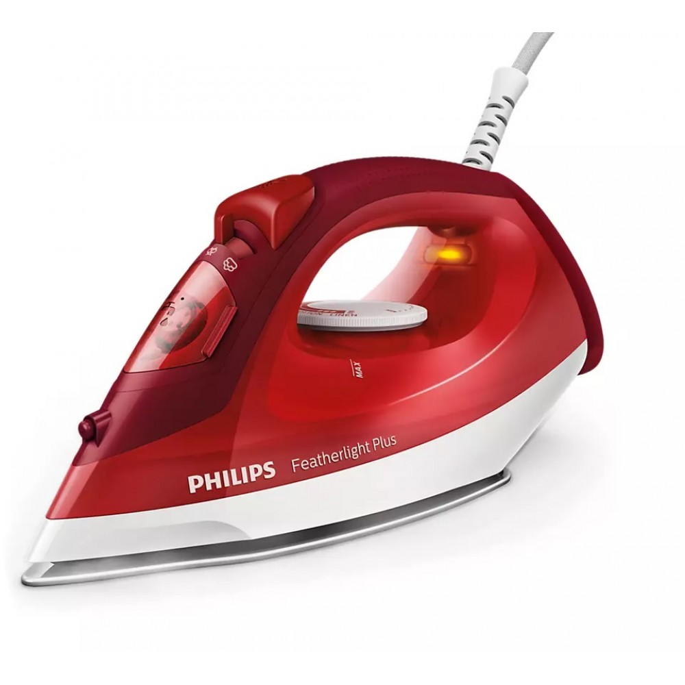 Philips Steam Iron Easy speed 2000W, Ceramic Red GC1742 Philips Steam Iron Easy speed 2000W, Ceramic Red GC1742