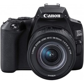 Canon EOS 250D Digital SLR Camera With EF-S 18-55mm Lens