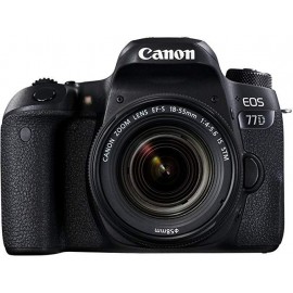 Canon EOS 77D DSLR Camera Body with EF-S18-55 IS STM