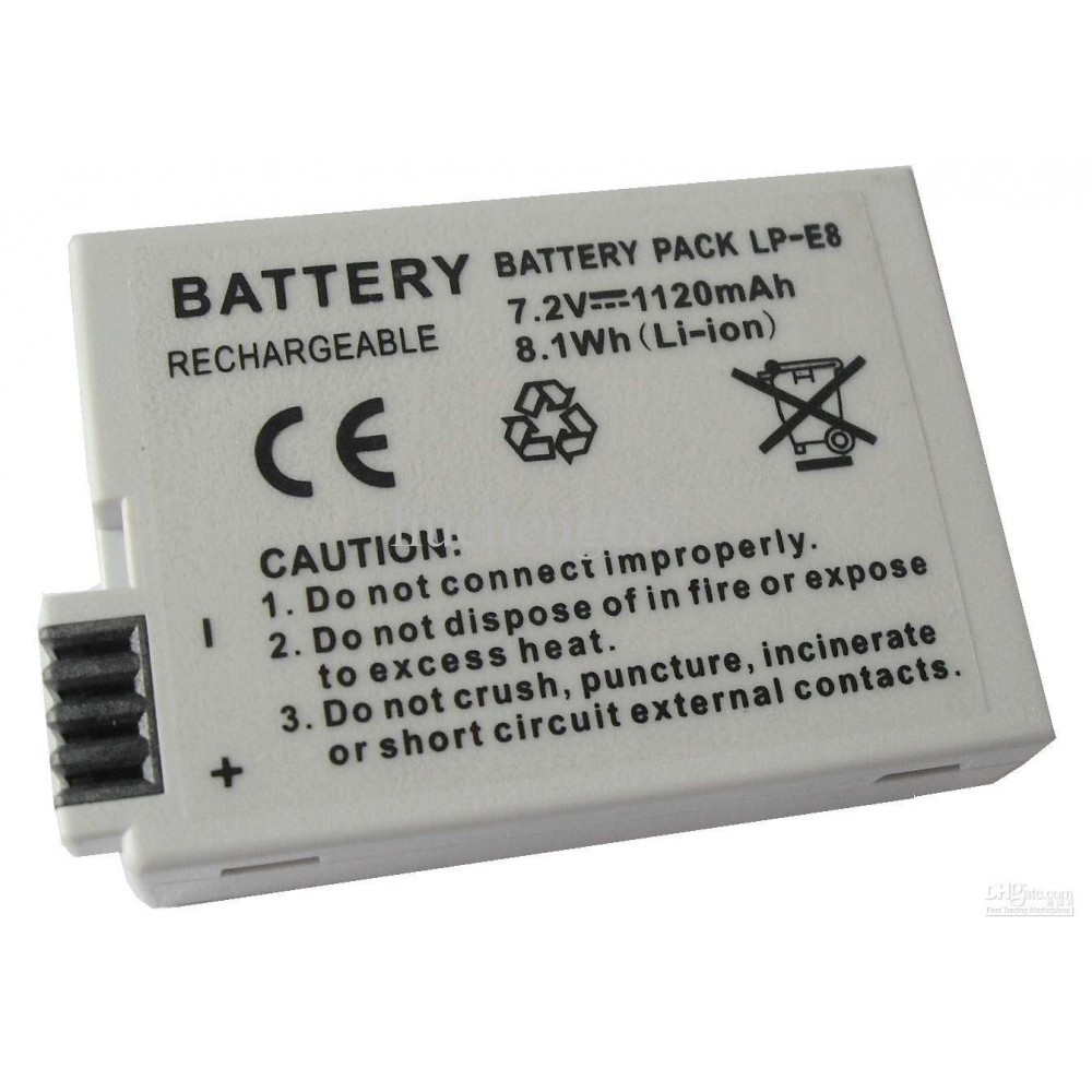 Canon LP-E8 Rechargeable Lithium-ion Battery Canon LP-E8 Rechargeable Lithium-ion Battery