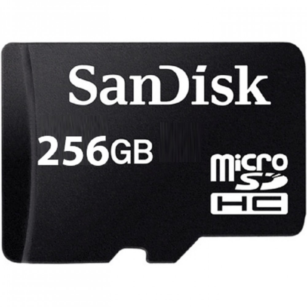 SanDisk Micro SD Memory Card with Adapter | 256 GB  SanDisk Micro SD Memory Card with Adapter | 256 GB