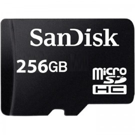 SanDisk Micro SD Memory Card with Adapter | 256 GB