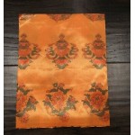 Orange  Khata | Ceremonial Scarf | Material - Silk Orange  Khata | Ceremonial Scarf | Material - Silk