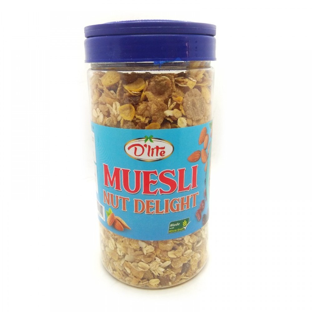 D'Lite Nepal Muesli Nut Delight - 600gm D'Lite Nepal Muesli Nut Delight - 600gm