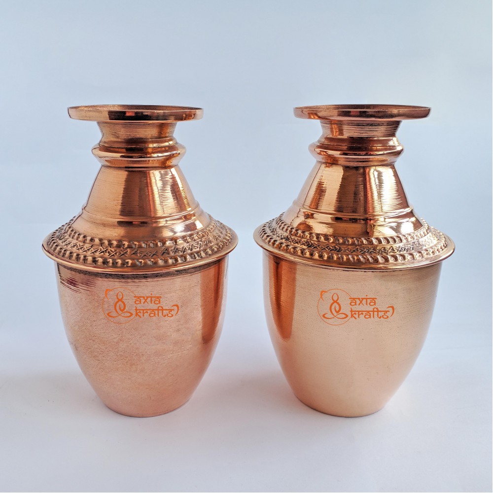 Butte Ghalcha 6.3 inches Set | Tama Ghalcha | Copper kalash |Puja Set Butte Ghalcha 6.3 inches Set | Tama Ghalcha | Copper kalash |Puja Set