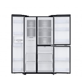 Samsung 689 litres -Triple Door Refrigerator -Gentle Black Matt- RS73R5561B4/TL Samsung 689 litres -Triple Door Refrigerator -Gentle Black Matt- RS73R5561B4/TL