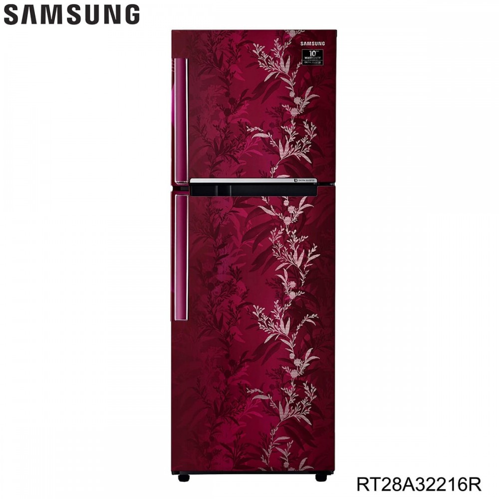 Samsung- RT28A32216R -253 Litres Frost Free Digital Inverter Double Door Refrigerator  Samsung- RT28A32216R -253 Litres Frost Free Digital Inverter Double Door Refrigerator