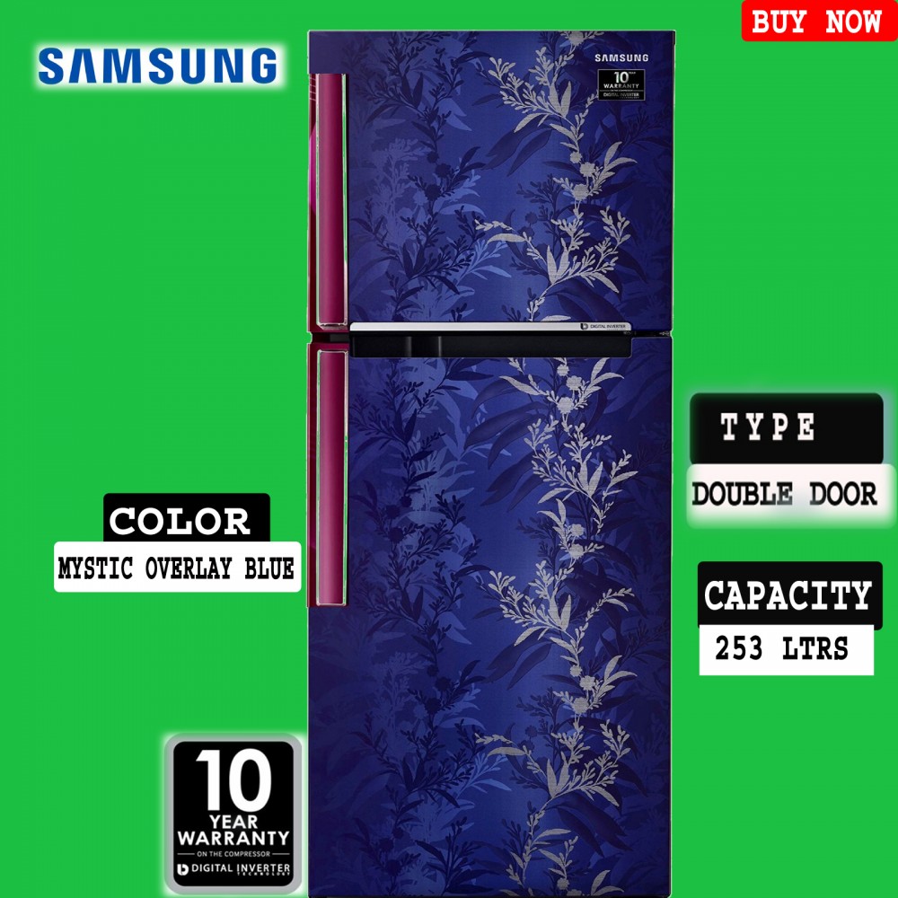 Samsung Double Door -RT28A32216U/IM-253 Ltrs Refrigerator Samsung Double Door -RT28A32216U/IM-253 Ltrs Refrigerator