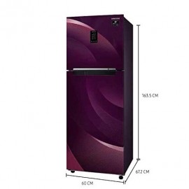 Samsung RT34T46324R - 314 Litres Digital Inverter 5.1 Convertible Double Door Refrigerator with Curd Maestro Samsung RT34T46324R - 314 Litres Digital Inverter 5.1 Convertible Double Door Refrigerator with Curd Maestro