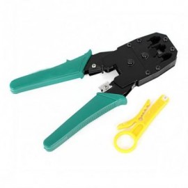 Rj 45 Clamper - Perfect Crimping Network Cables Without Peelings