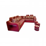 Fixed Cushion Muda Corner Sofa