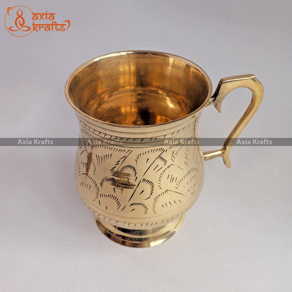 Brass Beer Mug 4.1 | Antique Vintage Designer Hot & Cold Drinks Mugs  Brass Beer Mug 4.1 | Antique Vintage Designer Hot & Cold Drinks Mugs