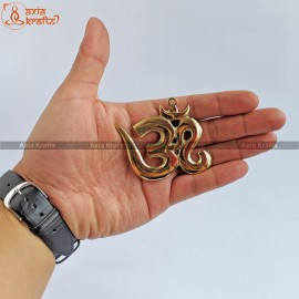 Brass Om Front Door Hanging Om | Pooja Door Decoration Item