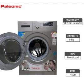 Palsonic Australia Fully Automatic Front Loading Washing Machine | 9 Kg