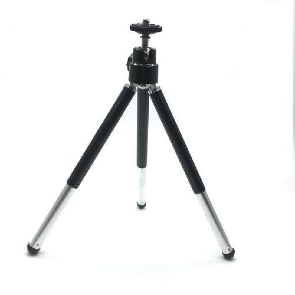 Two Sections Metal Tripod Stand - Black Two Sections Metal Tripod Stand - Black