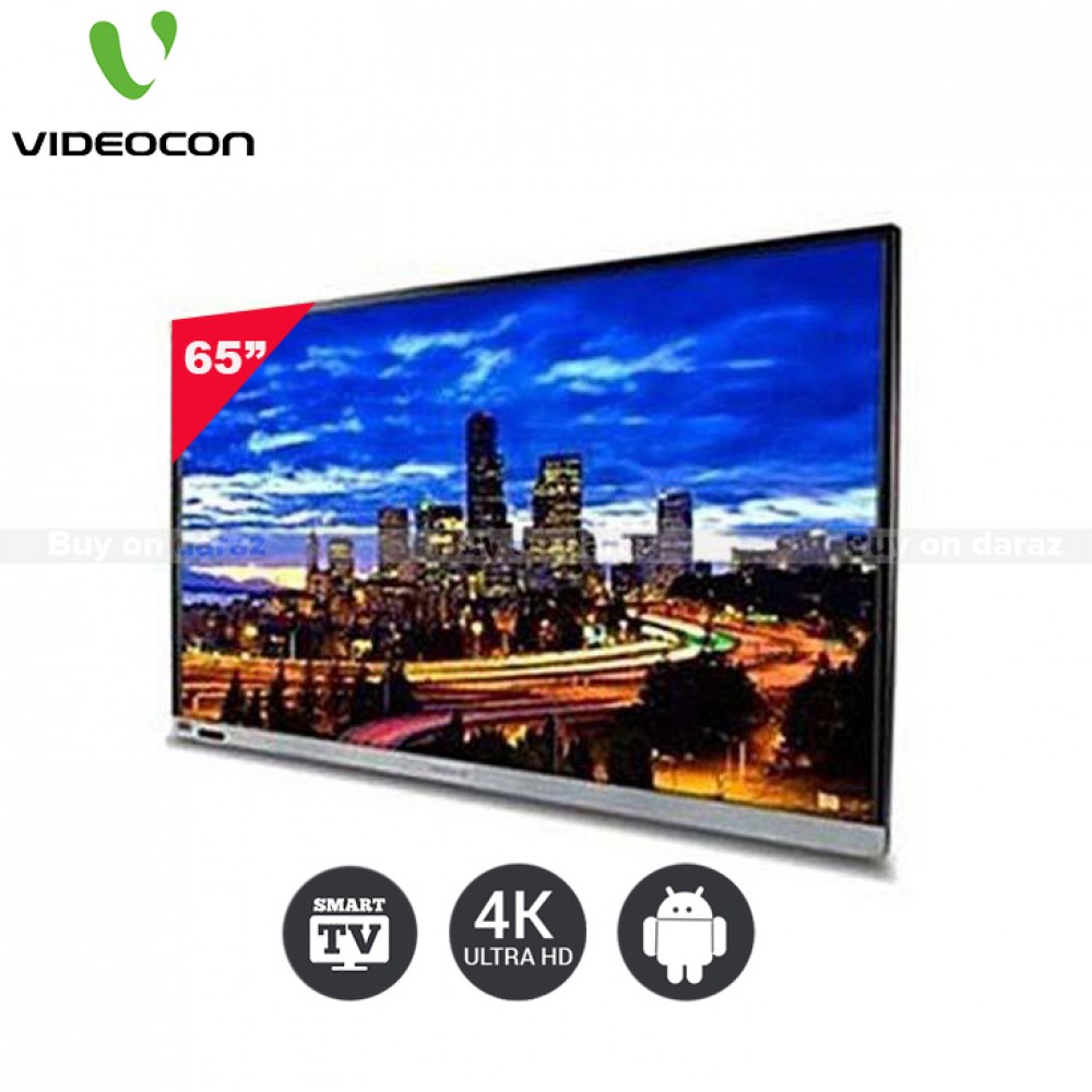 Videocon 65Dk5-S 65 4K Ultra Hd Android Smart Led Tv | Black Videocon 65Dk5-S 65 4K Ultra Hd Android Smart Led Tv | Black