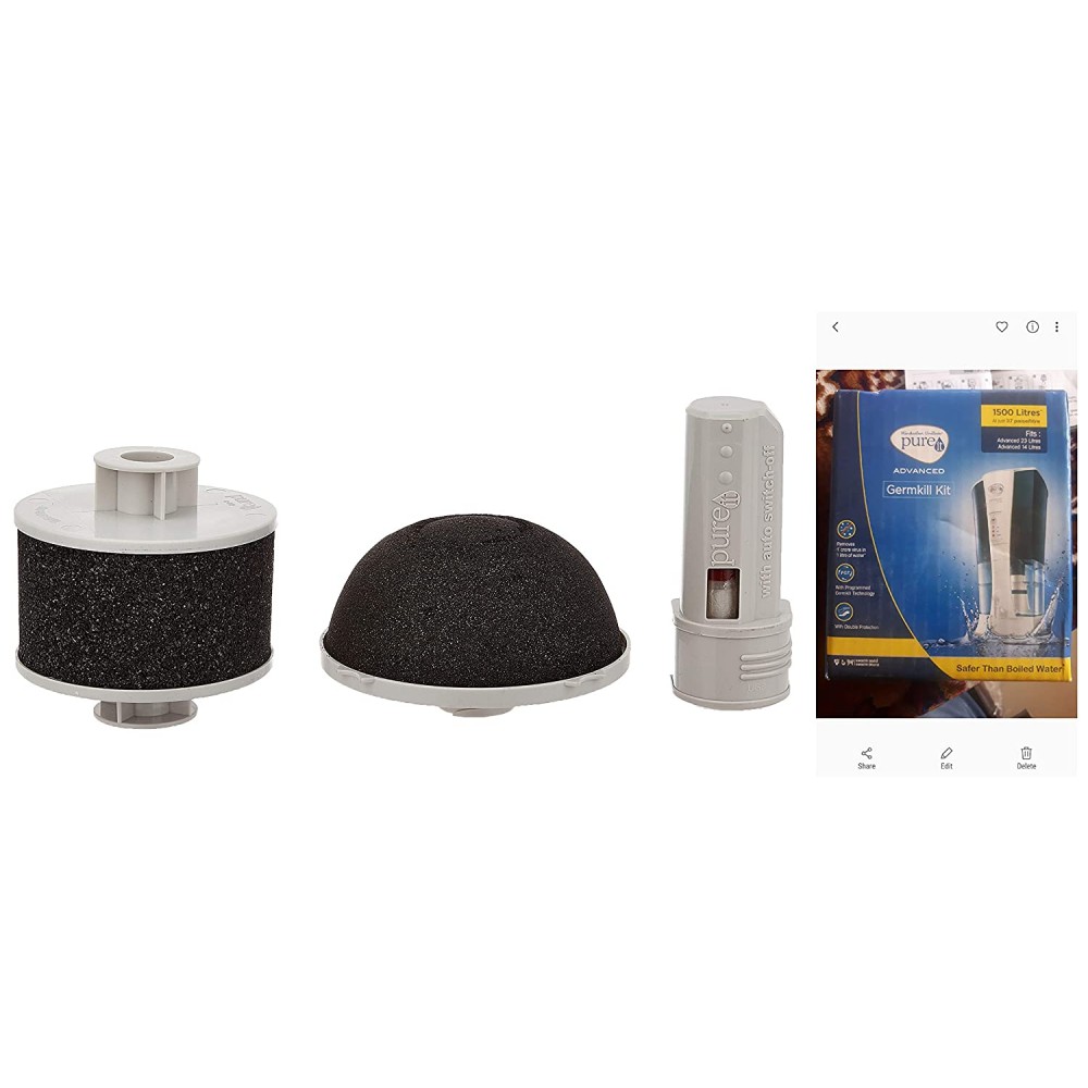 HUL Pureit Germkill kit for Classic 23 L Water Purifier - 1500 L & Germkill kit for Advanced 23 L Water Purifier - 1500 L Combo HUL Pureit Germkill kit for Classic 23 L Water Purifier - 1500 L & Germkill kit for Advanced 23 L Water Purifier - 1500 L Combo