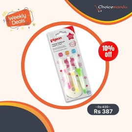 Pigeon Training Toothbrush Lesson 123 Set | Baby Product
