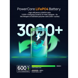 100W Small Capacity Portable Power Station (LiFePO4 Battery)