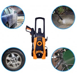 High Pressure Car Washer with Foam Dispenser- 1700W universal motor