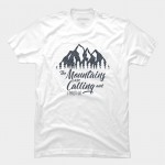 The Mountains Are Calling and I Must Go Printed Tshirt