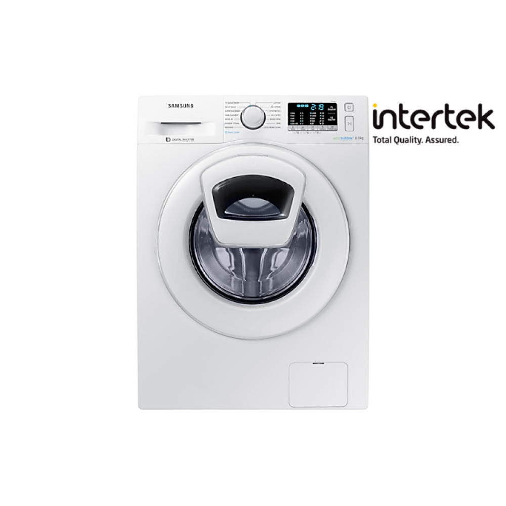 Samsung  8 kg Front Loading Washing Machine With Add Clothes Feature Samsung  8 kg Front Loading Washing Machine With Add Clothes Feature
