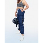 Dark Blue Colour loose Pant/Joggers For Ladies