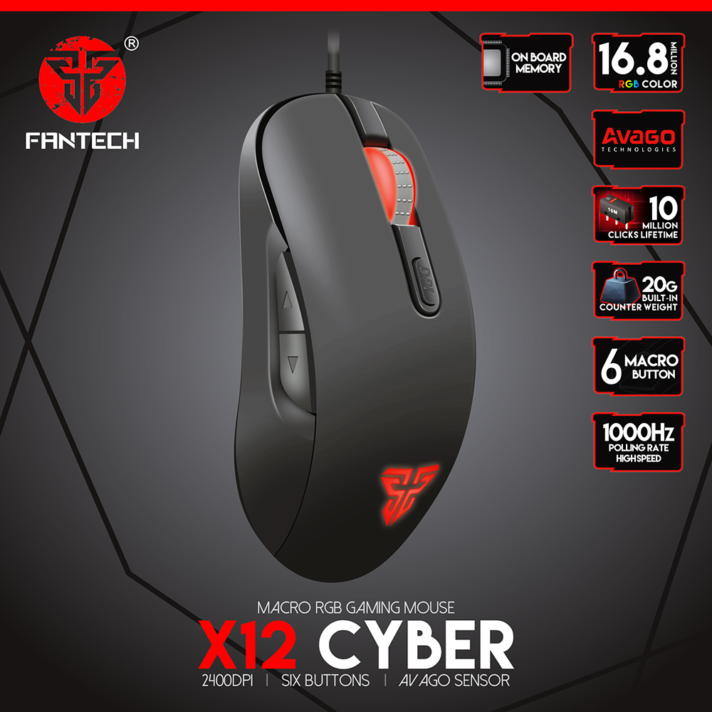 Fantech X12 Cyber Gaming Mouse Fantech X12 Cyber Gaming Mouse
