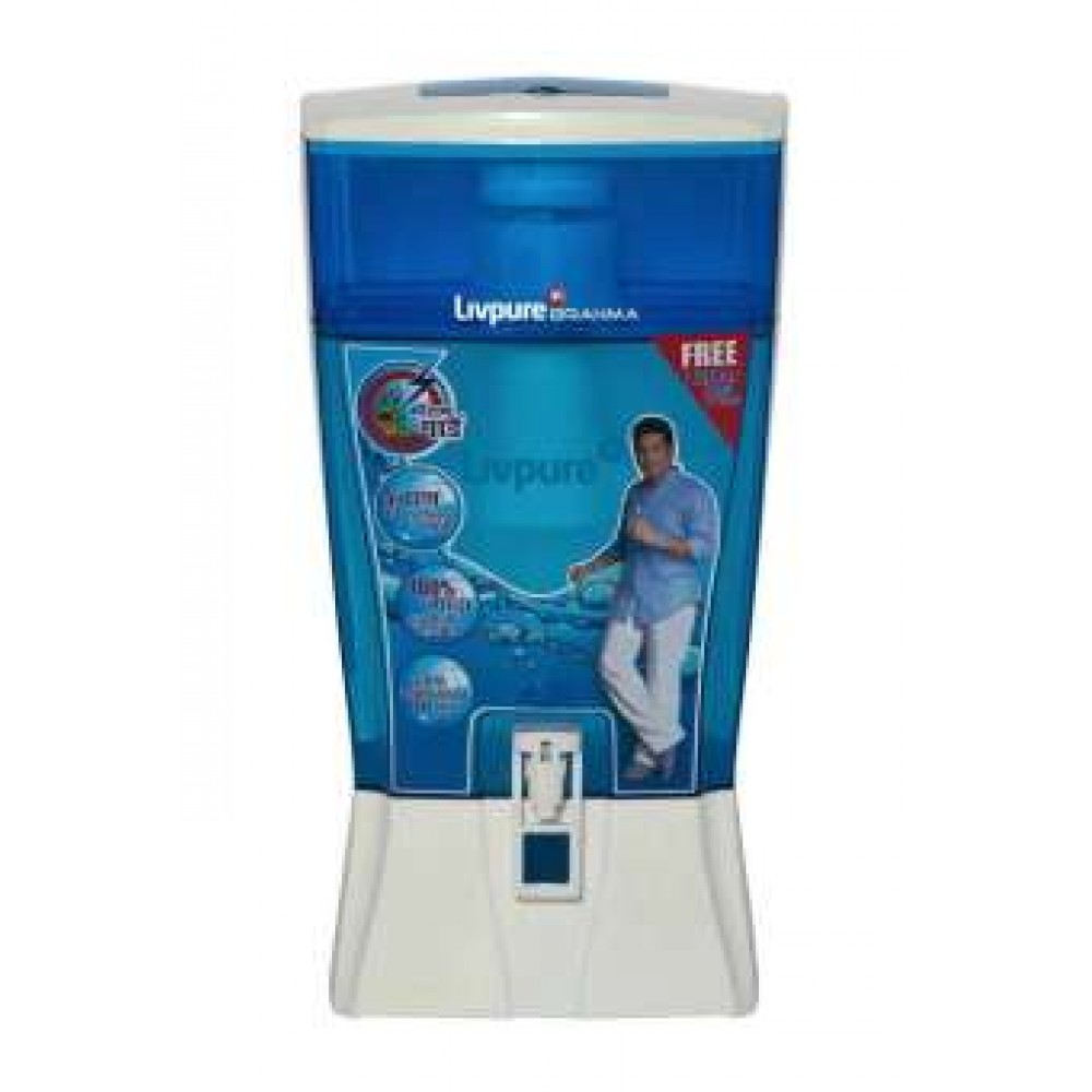 Livpure Brahma Water Purifier 16ltr | Non Electrical Water Purifier  Livpure Brahma Water Purifier 16ltr | Non Electrical Water Purifier