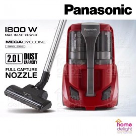 Panasonic 1800W Bagless Vacuum Cleaner ( MC-CL563R1) | 2.0L Dust Capacity